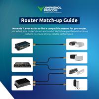 Introducing the NEW Router Match-up Guide from Amphenol Procom