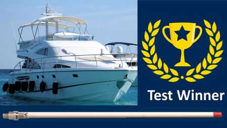 CXL 2-1/L Marine Antenna wins Best on Test with Yacht and Boote Magazines