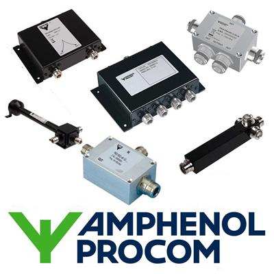 Amphenol Procom Power Splitters and Power Dividers